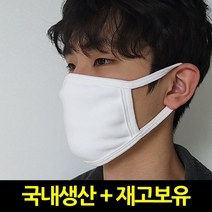 블루윙 국내생산 빨아쓰는 약국 면마스크, 1개