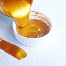 마카쥬물감 운동화 리폼 신발 염색 60ml 골드 페인트 메탈릭 아크릴 페인트 조각상 색칠을 위해 퇴색하지 않는 방수 diy 손 옷 페인트 낙서 안료, 금, 100ml