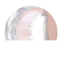 북유럽 감성 모던 반원 드레스룸 러그 발매트, H.핑크블렌딩반원SAD