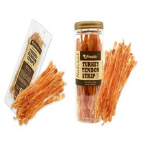 프레스키 터키츄 칠면조힘줄 스트립(통) 200g+스트립 85g, 스트립(통) 200g