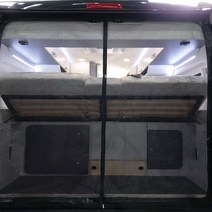 스타렉스 모기장 그랜드스타렉스 차박 차량용품 창문 슬라이드도어 트렁크 방충망, 썬루프2열(자석/벨크로형)