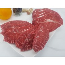 소고기 부채살 미국산 초이스등급 스테이크 구이용 1kg, 0.8cm~1cm  구이용 -1kg, 1개