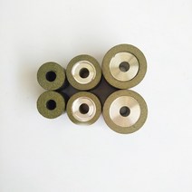 CBN 수지 본드 내부 그라인딩 휠 100% 질화 붕소 원형 스테인레스 고속 스틸 티타늄 합금, 06 D18 T20 H6