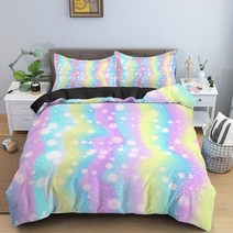 도트 빌딩 블록 이불 커버 세트 장난감 프린트 용 컬러풀한 브릭 게임 침구, 11_70x133cm 2pcs