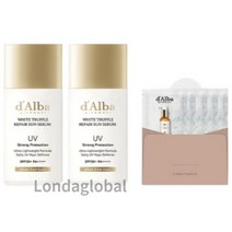 달바 화이트 트러플 리페어 선세럼 SPF50+ PA++++ 2p