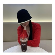 에너바디 여성 니트벙거지 버킷햇 대두 모자