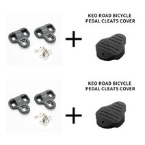 자동 잠금 시스템 사이클링 페달 신발과 호환되는 도로 자전거 클리트 - 4.5도 플로트, 설정 f