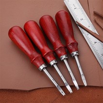 수공구세트 가정용 펜치 가죽 공예용 날카로운 가장자리 베벨 러 0.8/1.0/1.2/1.5mm 스카이빙 나이프 커팅, 02 1mm