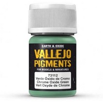 발레이오 Vallejo Pigments 30mL - 산화크롬 GRN, 1개