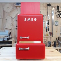 클라인 스틱커피 보관통 커피믹스 수납정리함 티백 보관함 원목 인테리어 smeg 커피함, KLEIN, 블랙