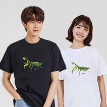 오버핏반팔티 여름반팔티 사마귀 디지털프린팅 인쇄티셔츠 반팔티 오버핏 단체반팔티+498jM
