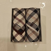 레노마 남녀2매 선염 손수건 세트(RDD102번)