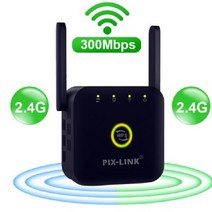 5g 와이파이 리피터 와이파이 증폭기 1200mbps 와이파이 신호 네트워크 익스텐더 거리 5 ghz 부스터 증가 5 ghz 무선 와이파이, 04 2.4G black