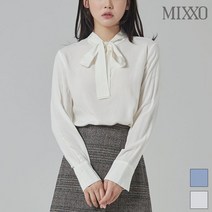 미쏘 리본 반하이넥 블라우스 MIWBL9T02A
