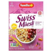 패밀리아 스위스 뮤즐리 프리미엄 레시피 595g(21oz)