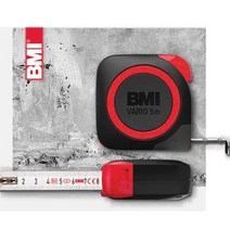 BMI 줄자 411 VARIO 스탠다드 EC2 벨트클립 5M, 없음