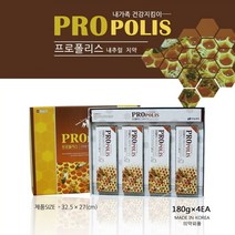 한일제약 프로폴리스치약4P세트, 4p 1세트