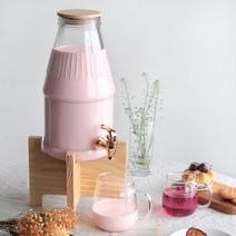 귀여운 보틀 디자인 수도꼭지 물병 디스펜서 4L, 미라주 디스펜서 4L