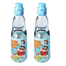 일본 라무네 짱구 신짱 사이다 소다맛 200ml 4병 구슬사이다, 일본 라무네 신짱 사이다 소다맛 200ml 4병