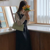디작소 여성 겨울 데일리 모디 비조 롱 원피스 드레스