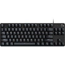로지텍 USB 2.0 G413 TKL SE 기계식 백릿 Tactile 게이밍 키보드 컴팩트 블랙 알루미늄, FREE, 키보드만, G413 SE