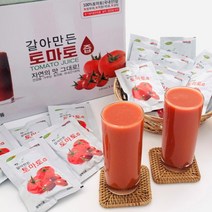 100% 국내산 토마토즙 무첨가물 100ml, 토마토즙 50포 1박스, 1개