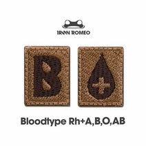 IRON ROMEO 아이언로미오 패치 041~044 아크부대 9진 혈액형 와펜 브로치 뱃지