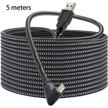 3D 안경 AR 4D VR 홀로그램 기기 oculus quest 12 링크 vr 헤드셋 usb 3 0 type c 데이터 전송 type c usb a 코드 vr 액세서리용 5m, 협력사, 1-5m