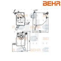 BEHR 냉각수 보조탱크 17137519219 17137542986