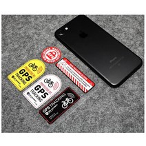 [피트인] 자전거 GPS 스티커 반사 킥보드 오토바이 랩핑 데칼, 1개