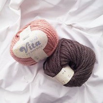 [아이엠니터] 울비타 wool vita / 목도리뜨기 뜨개질 겨울 울실 니팅얀, 7부라운