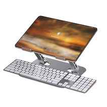 접이식 아이패드 필기 거치대 높이조절 태블릿 드로잉 받침대 스탠드 마우스패드세트, 거치대+패드(그린)