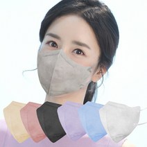 케이퓨리 새부리형 항균 구리 마스크 99.9% 중형 실버 50개입 18개, 단품, 단품
