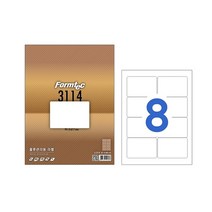 폼텍 LQ-3114 물류관리용 라벨 (8단 20매)