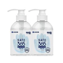 [신세계TV쇼핑][유한양행] 해피홈 세이프365 손소독제 500ml x 2개