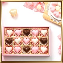 하트 수제 초콜릿 만들기 세트 DIY 재료 키트 발렌타인데이 선물, 단품