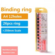 T구멍 버섯 펀치 디스크 바운드 노트북 플래너 종이 커터 A4A5A6 스크랩북 도구, 06 A4 Binding ring