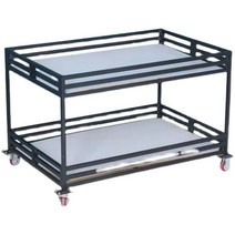 이동식 행사매대 접이식 진열대 가판대 마트 매장시장 백화점 선반, 야외커피트럼펫길이90폭60높이80