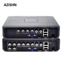 AZISHN-5MP 5 인 1 CCTV 미니 DVR TVI CVI AHD CVBS IP 카메라 디지털 비디오 레코더 4CH 8CH NVR 시스템 5MP 2MP, CHINA_아무도 | Eu 플러그 | 8CH