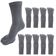 메디아스 남성용 발가락 신사 양말 중목/장목 10켤레