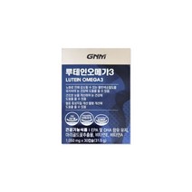 GNM자연의품격 루테인 오메가3 1050mg 30캡슐 1박스