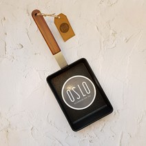 오슬로 IH 인덕션 에그팬 후라이팬 양수냄비 전골 모음, 사각에그팬 18x13