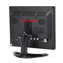 보조모니터 HorapLCD 1024x768 IPS 8 인치 모니터 휴대용 역방향 카메라 LCD 화면 HDMI VGA BNC 보안 백업, 01 미국 플러그