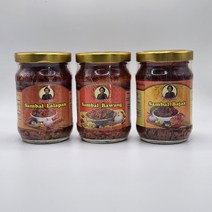 킹 푸드 인도 삼발 150g 3종 Indian Sambal 150g 3 Types, 바왕(BAWANG)