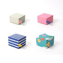 [대도지물] 팬시박스(탭박스)10p, 핑크XS