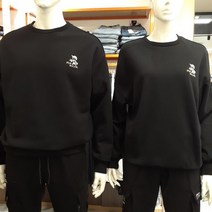 리트머스 3층 고민하지마세요 앞 뒤 깔금한 머쓱이 캐리터 남여공용 맨두맨 기본 티셔츠TU953-M-76