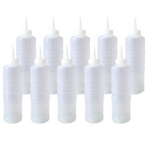 국내생산 업소용 잘라쓰는 소스통 뚜껑 미포함, 10개, 700ml