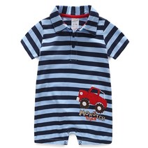 몬스터트럭 카라반팔 유아우주복(6-24개월)300042