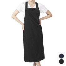 DAE26LL 네일샵 미용실 카페 주방 공방 롱 X형 앞치마, DAE26LL 곤색