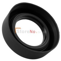 캐논 EFS 1855mm f100%3.5 IS 반란군 T2i T1i 350D 400D 1000D 용 5.6 72mm 3 단 고무 렌즈 후드, 한개옵션0